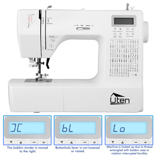 Uten Computerized Electronic Sewing Machine Wayfair